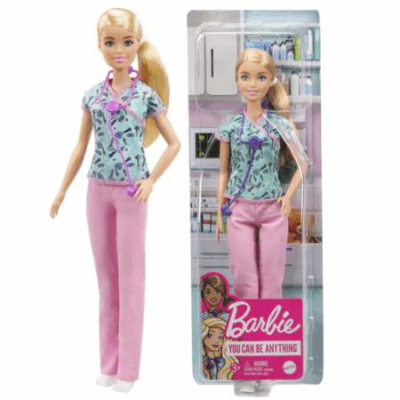 Poupée Barbie Infermière Métier - Mattel