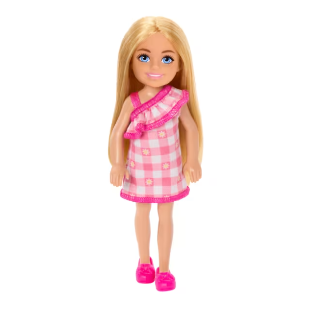 Barbie Poupée Chelsea Blonde Robe Rose - Mattel