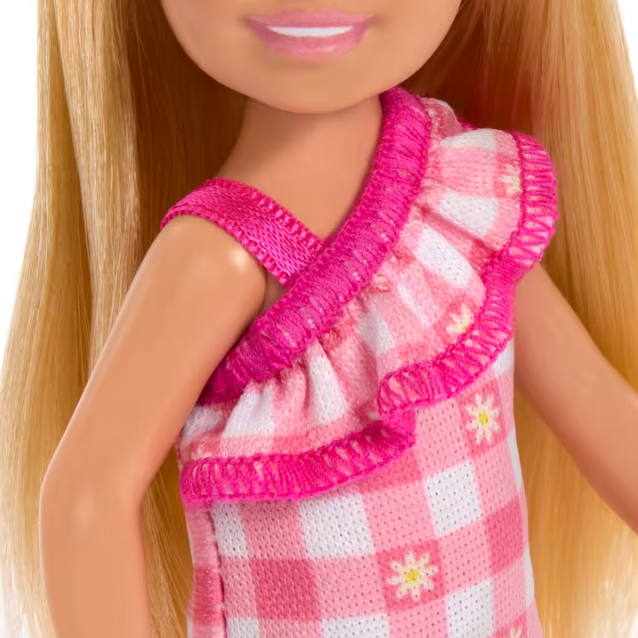 Barbie Poupée Chelsea Blonde Robe Rose - Mattel - Image 4