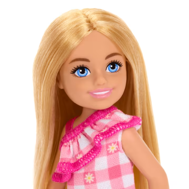 Barbie Poupée Chelsea Blonde Robe Rose - Mattel - Image 3