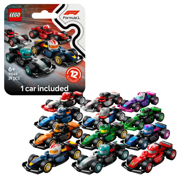 LEGO Minifigures Voiture F1 - Modèle Surprise