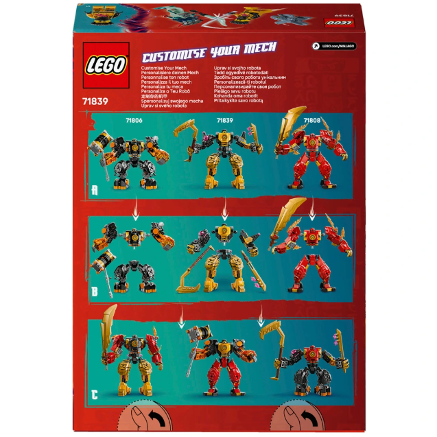 LEGO Ninjago Le Robot de Spinjitzu d'Arin - 213 pcs - Image 6