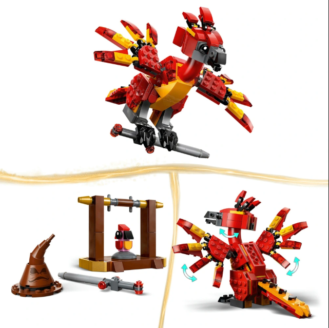 LEGO Harry Potter Fumseck : le Phénix de Dumbledore - 299 pcs - Image 3