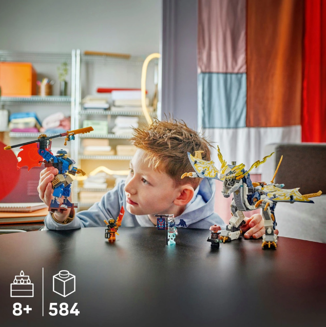 LEGO Ninjago Le Robot Dragonnier de Rogue - 584 pcs - Image 2