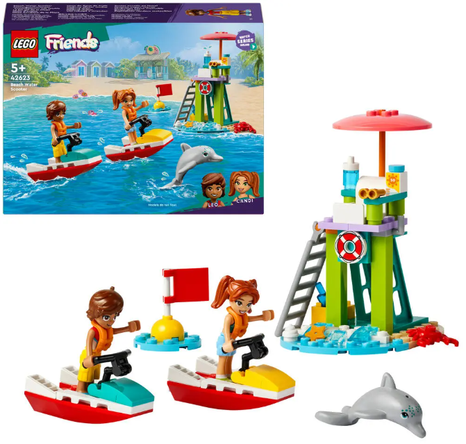 Lego Friends Le jet ski de la plage - 84 pcs