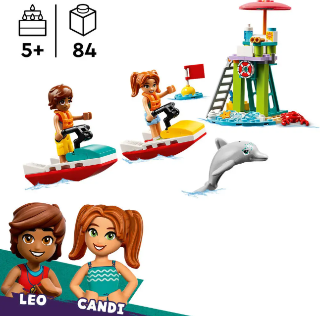 Lego Friends Le jet ski de la plage - 84 pcs - Image 2