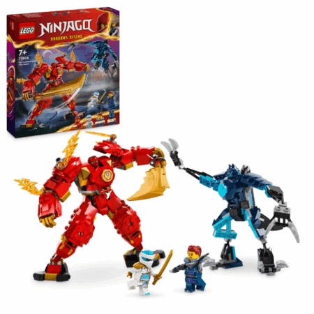 LEGO NINJAGO Le Robot Élémentaire du Feu de Kai - 322 pcs