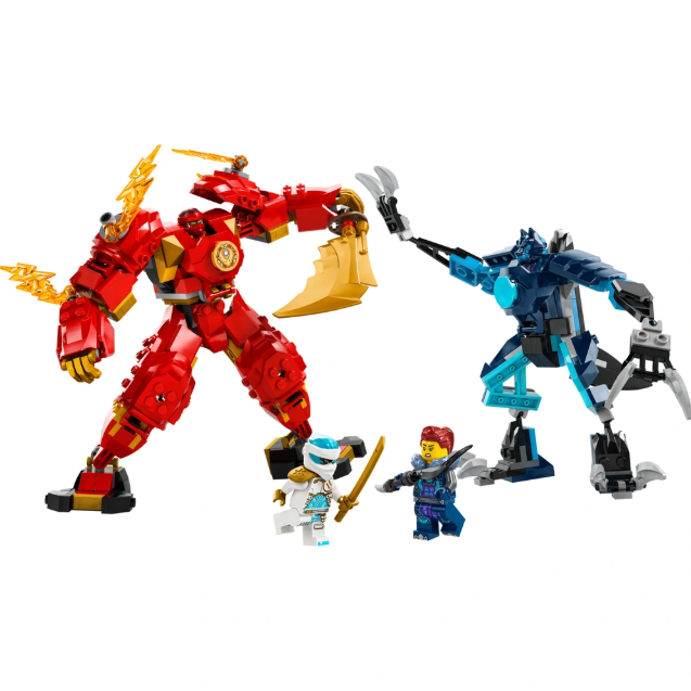 LEGO NINJAGO Le Robot Élémentaire du Feu de Kai - 322 pcs - Image 5