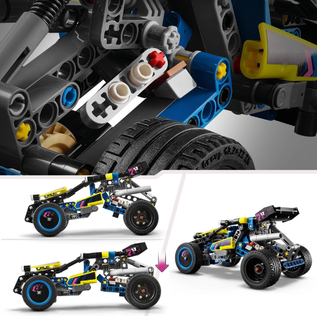 LEGO Technic Le Buggy Tout-Terrain de Course - 219 pcs - Image 5