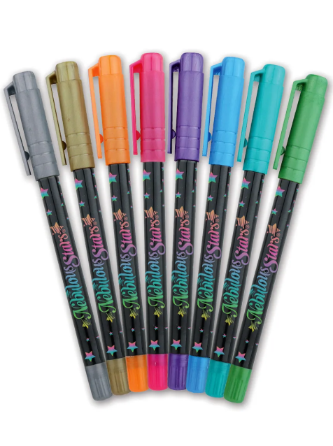 Cahier de coloriage à 60 pages noires Isadora – Nebulous Stars - Image 3