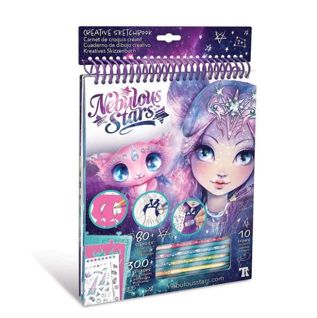 Carnet de croquis créatif Nebulia et Stella - Nebulous Stars