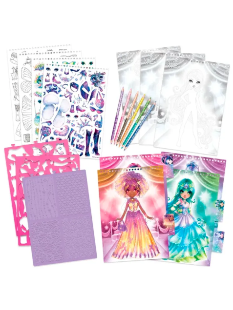 Carnet de croquis de mode Bal Astral - Nebulous Stars - Image 2