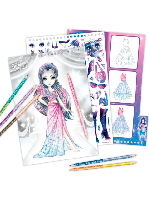 Carnet de croquis de mode Bal Astral - Nebulous Stars - Image 3