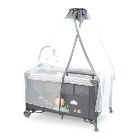 Lit bébé parapluie Cododo Cool Baby, Gris