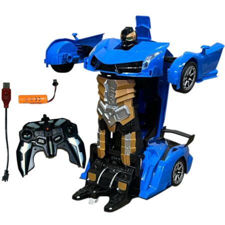 Transformers Télécommandée rechargeable - Bleu