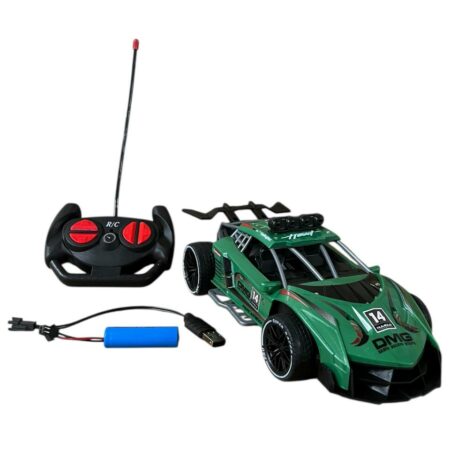 Voiture de course télécommandée - Vert