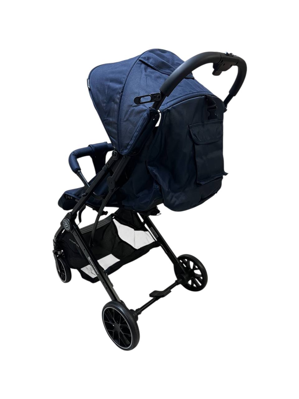 Poussette bébé valise Bleu - PoppyPapa - Image 2