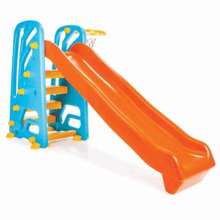 Grand Toboggan pour enfant avec panier de basket - Pilsan