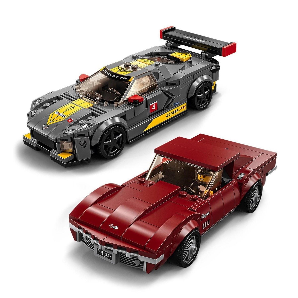Lego speed champions - Chevrolet corvette C8.R et Corvette 1968 – Image 2