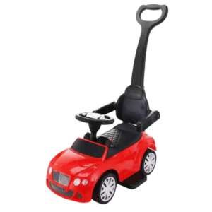 Baby Car avec lumière, son et canne - Rouge