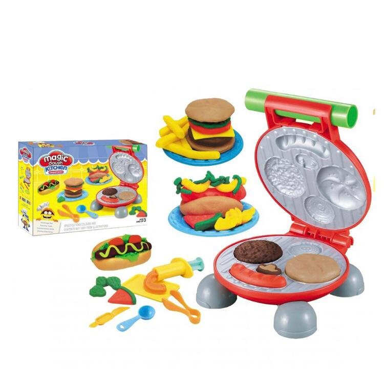 Pate A Modeler Set de création de Hamburgers