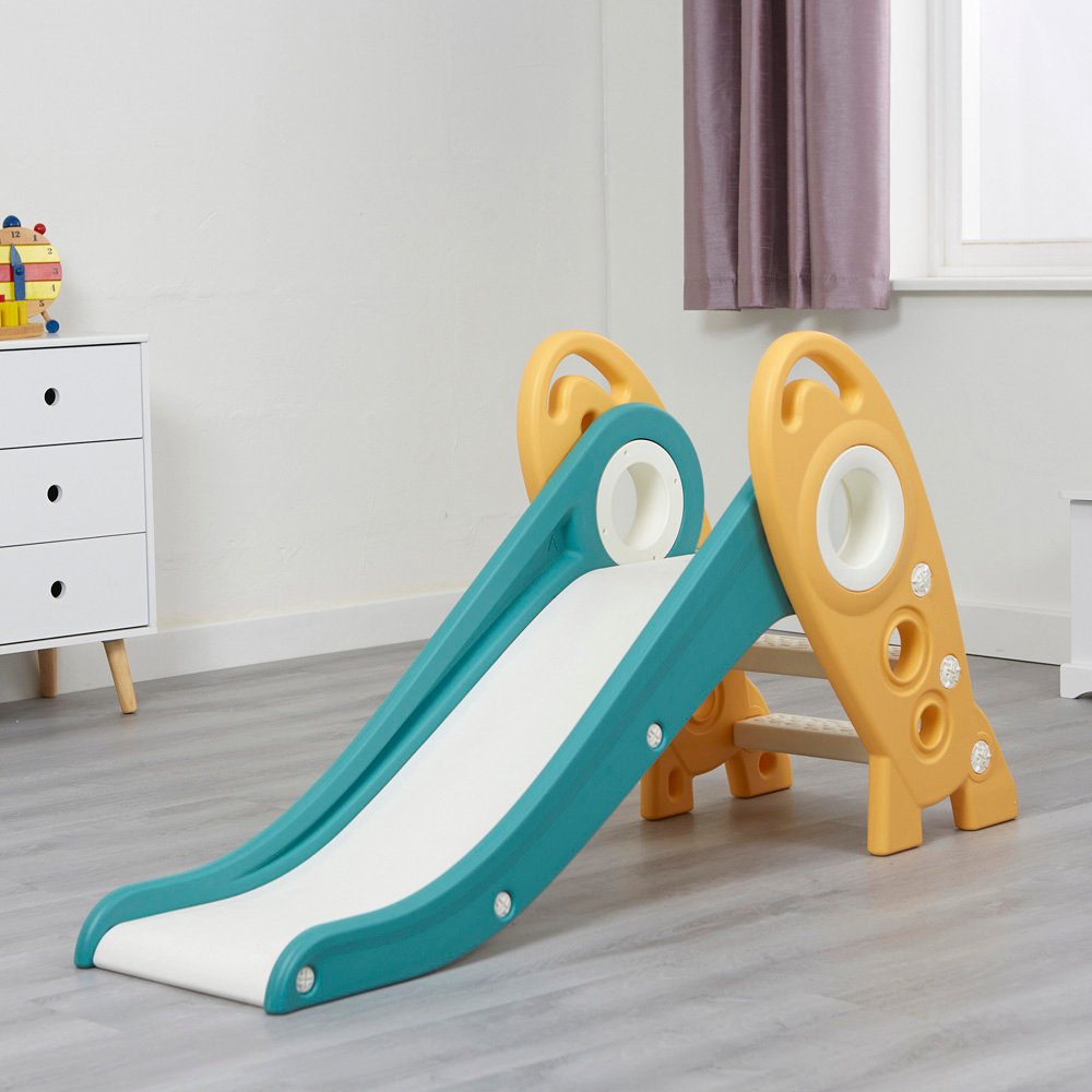 Toboggan XS pour enfant vert - 125L x 33 l x 64 h cm