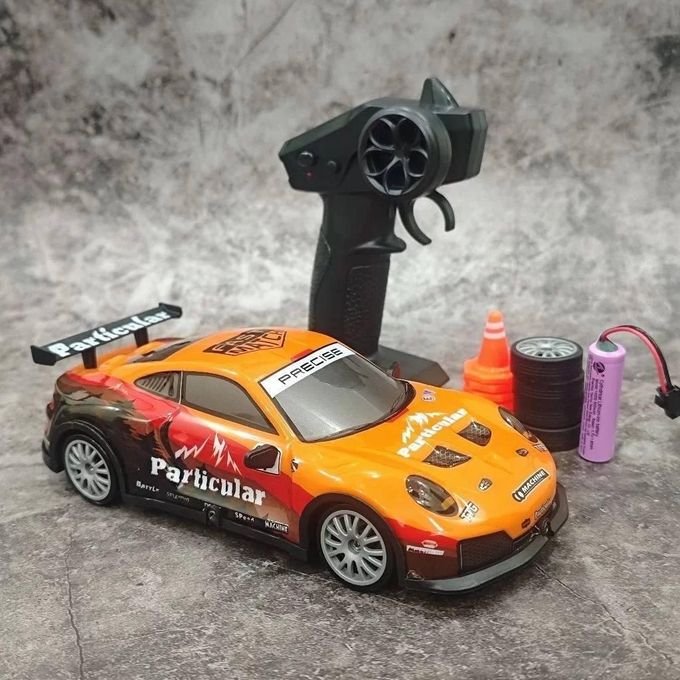 Voiture de drift télécommandée 4 motrices - Orange