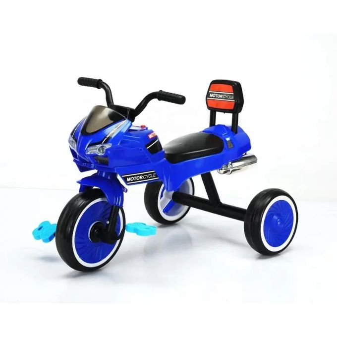 Tricycle moto avec lumière et son – Bleu