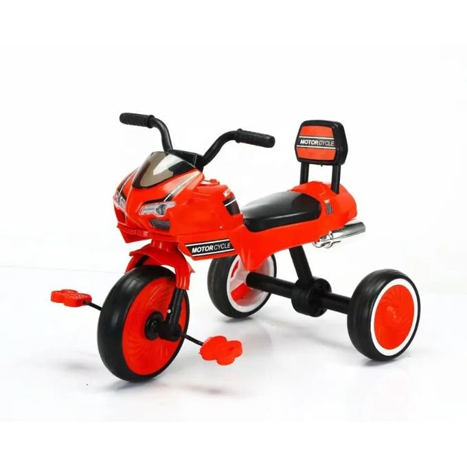 Tricycle moto avec lumière et son – Rouge