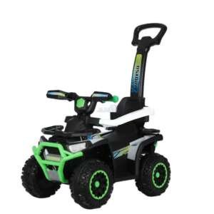 Baby car 3 en 1 Quad porteur avec canne - Vert