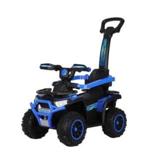 Baby car 3 en 1 Quad porteur avec canne - Bleu