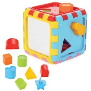 Cube de trieuse de formes avec miroir, multicolore - Pilsan
