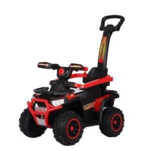 Baby car 3 en 1 Quad porteur avec canne - Rouge