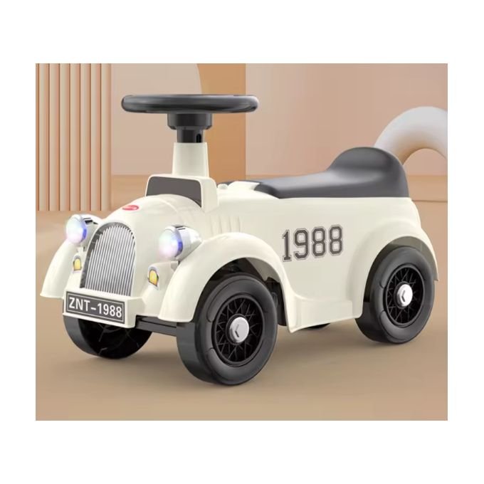 Baby car Classique voiture porteur - Blanc