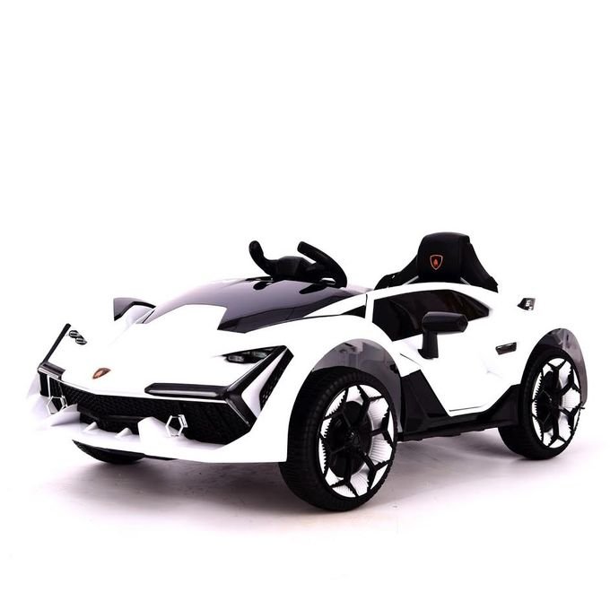 Voiture électrique style Lamborghini 12V - Blanc – Image 3