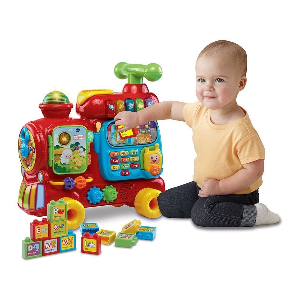 Maxi trotti loco 5 en 1 - Porteur enfant interactif - VTech – Image 4