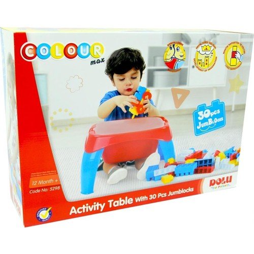 Table d'activité complète avec 30 blocs - Dolu