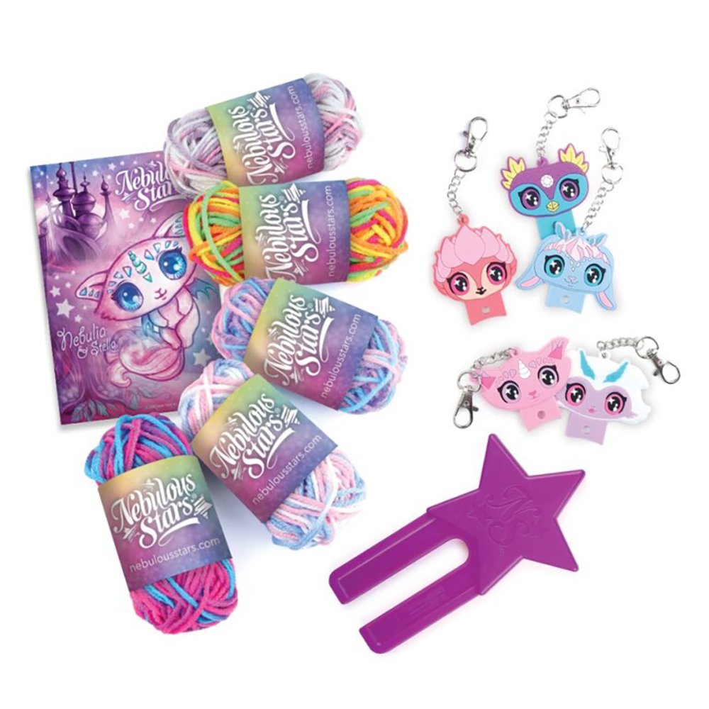 Porte-Clé Animoulous à pompons - Nebulous Stars – Image 2