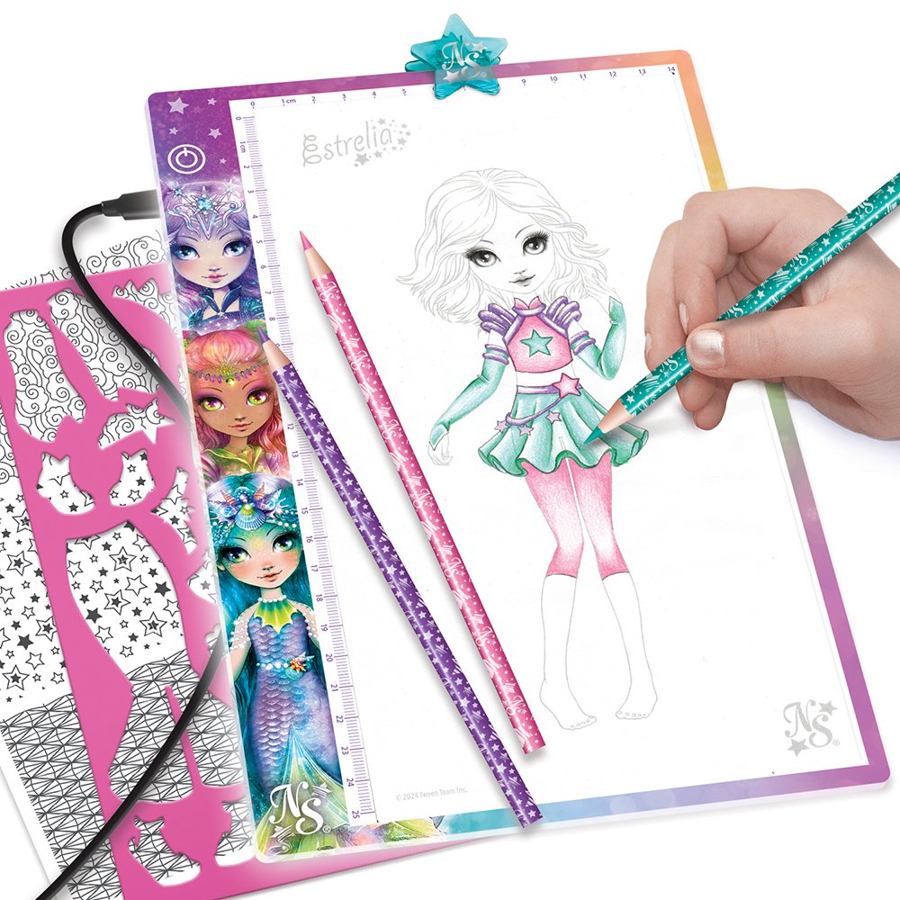 Tablette lumineuse de designer de mode - Nebulous Stars – Image 4