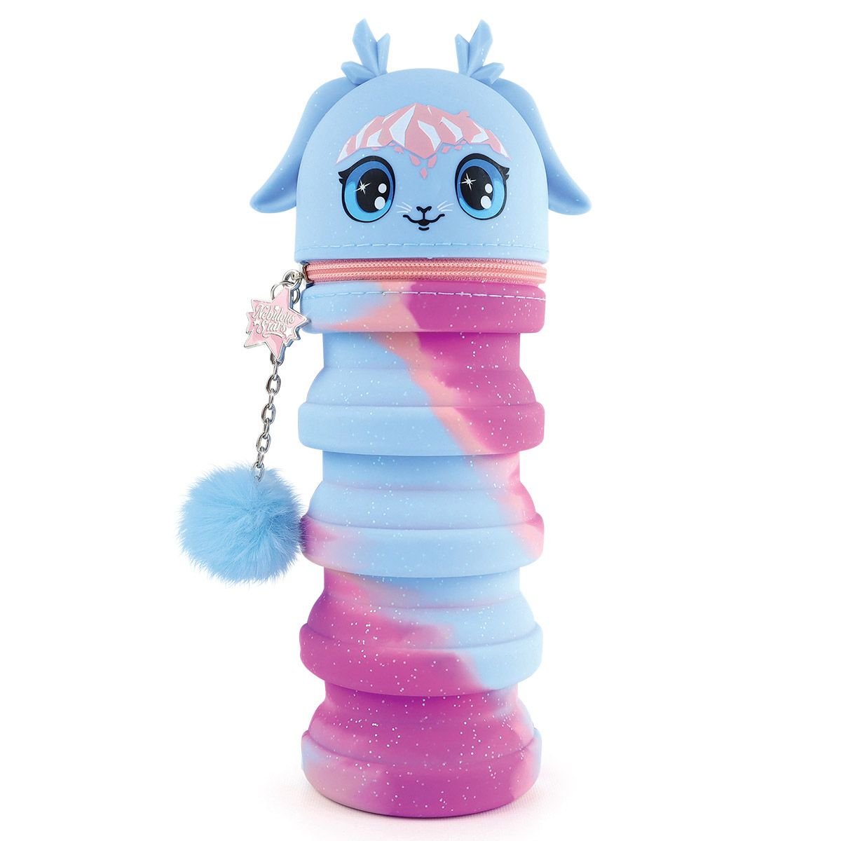 Trousse à crayons debout en silicone - Nebulous Stars – Image 3