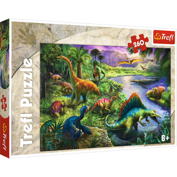 Trefl - Puzzle 260 pièces - Dinosaure