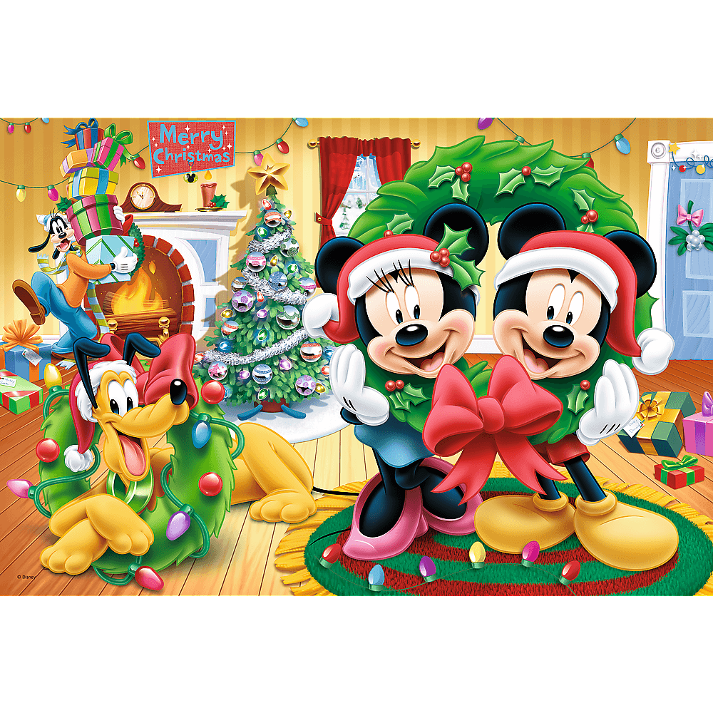 Trefl - Puzzle 100 pièces - Mickey Magic of Christmas – Image 2