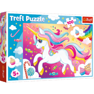 Trefl - Puzzle 100 pièces - Belle licorne