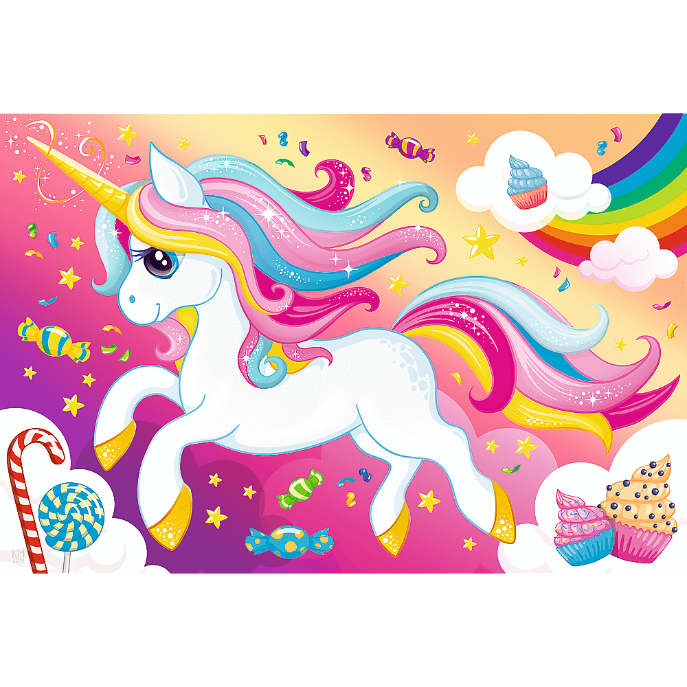 Trefl - Puzzle 100 pièces - Belle licorne – Image 2
