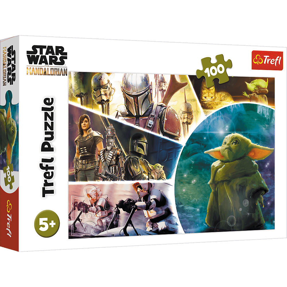 Trefl - Puzzle 100 pièces - Star Wars Bébé Yoda