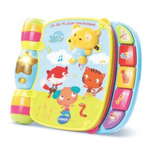 Vtech-Do, Ré, Mi super livre enchanté bleu