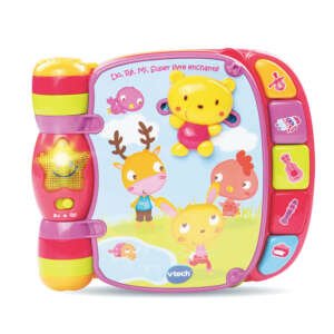 Vtech-Do, Ré, Mi super livre enchanté rose