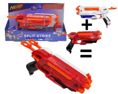 NERF - Fusil Split Strike avce 8 fléchettes – Image 2