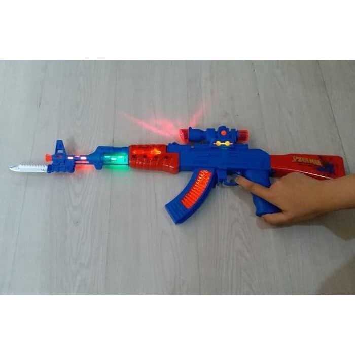 Pistolet jouet à canon long Spiderman – Image 2