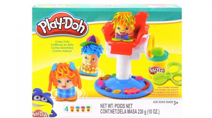 pâte à modeler -Play doh coiffures en folie